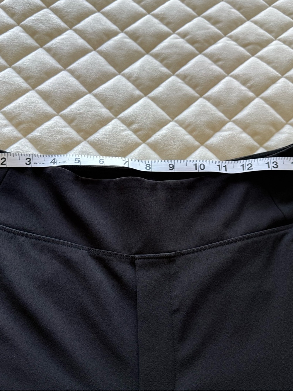 Athleta Black Endless High Rise Pants Straight Leg Size 8 Style 533636 - Picture 6 of 10
